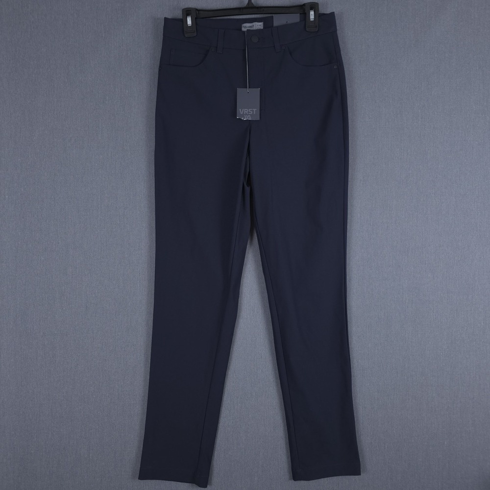 VRST Limitless Performance Slim Fit 5 Pocket Pants Mens 30x32 (Fits 30x31)‎ Navy
